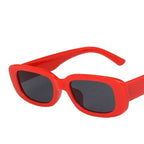 Prostokątne okulary przeciwsłoneczne w stylu retro z ochroną UV400 dla kobiet - Fioriscas
