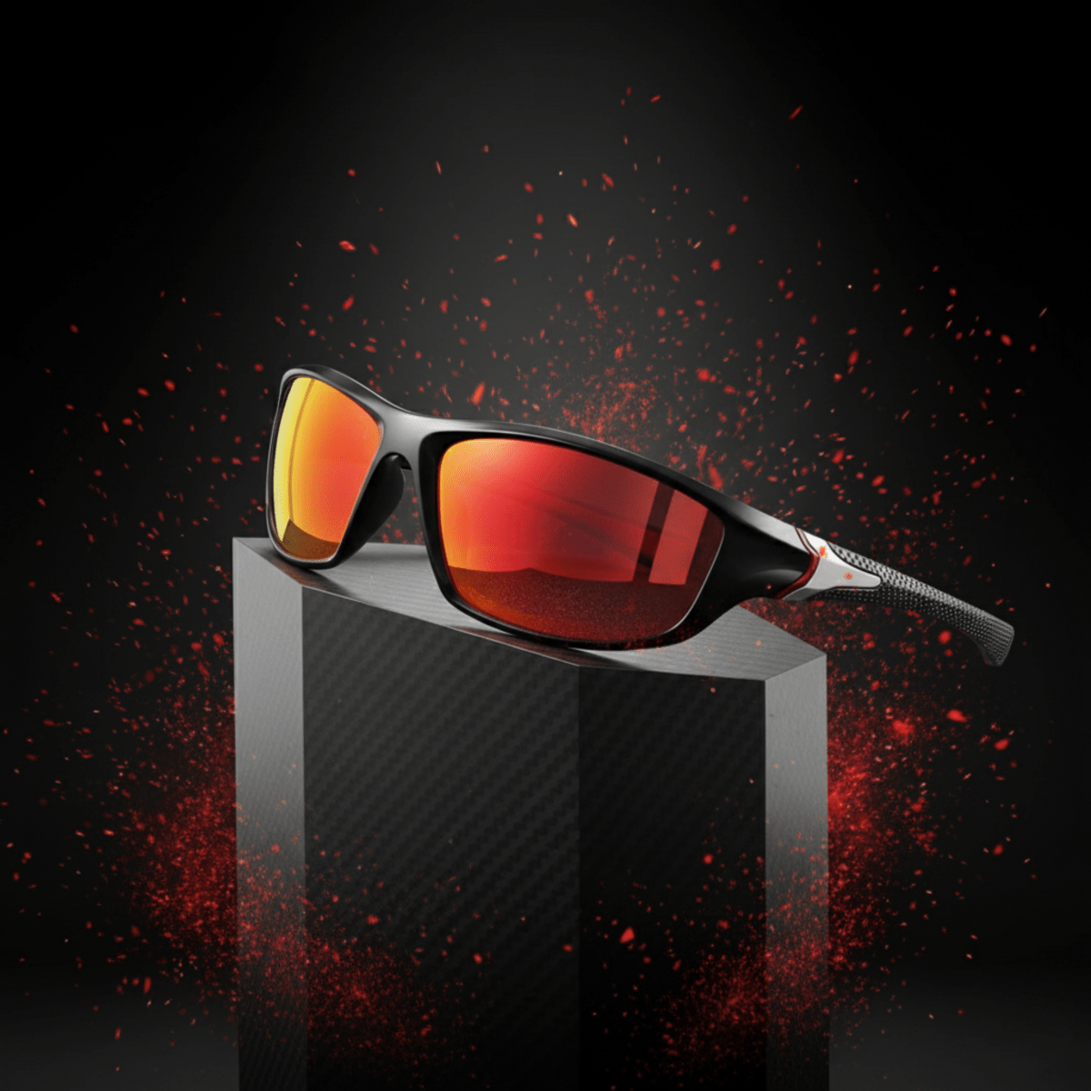 Sport sunglasses with polarized lenses & UV400 protection - Fioriscas
