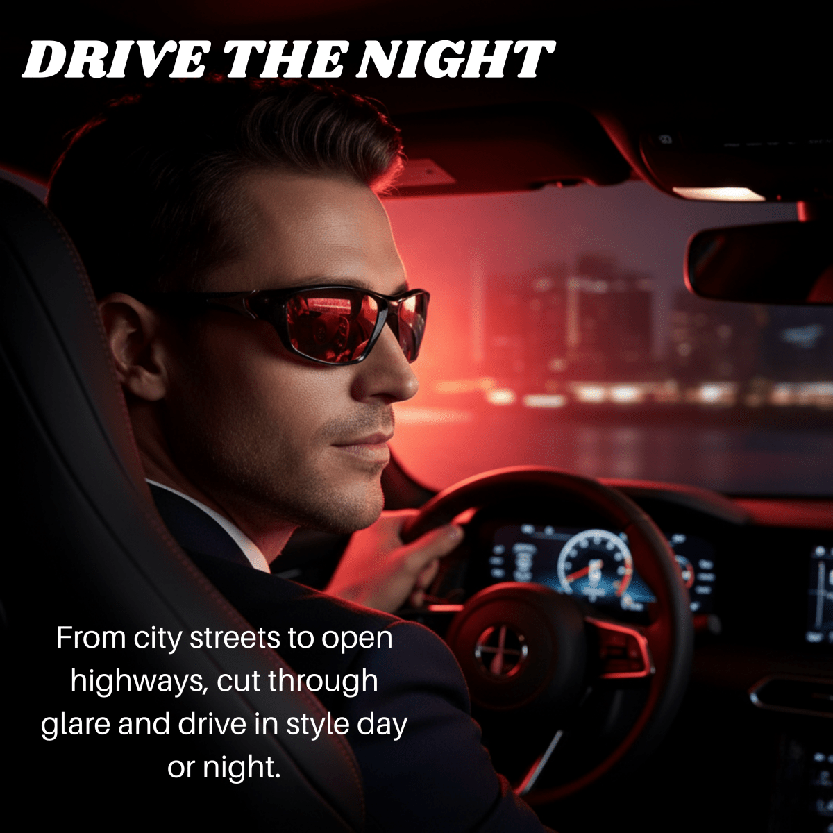 Sport sunglasses with polarized lenses & UV400 protection - Fioriscas