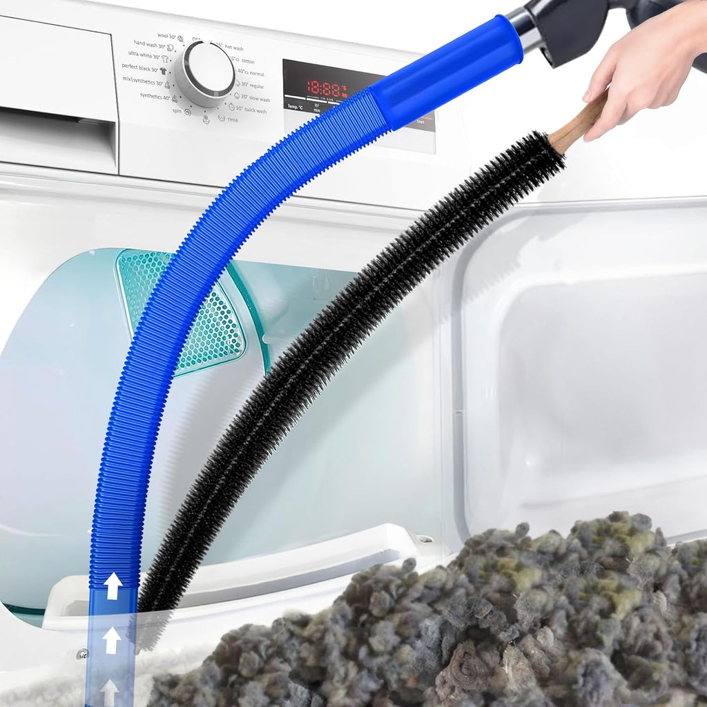 Flexible Dryer Vent Cleaning Vacuum Attachment For Lint | Fioriscas