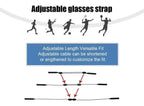 Adjustable Silicone Glasses Strap – Non-Slip & Skin-Friendly