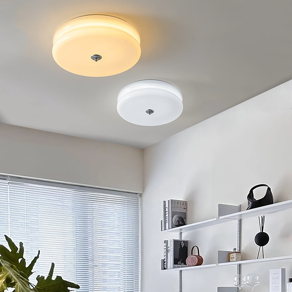 גוף תאורה לתקרה LED Valeron בסגנון אר דקו וינטג' | Fioriscas
