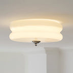 גוף תאורה לתקרה LED Valeron בסגנון אר דקו וינטג' | Fioriscas