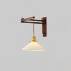 Geyla Rustieke Houten Wandlamp | Fioriscas