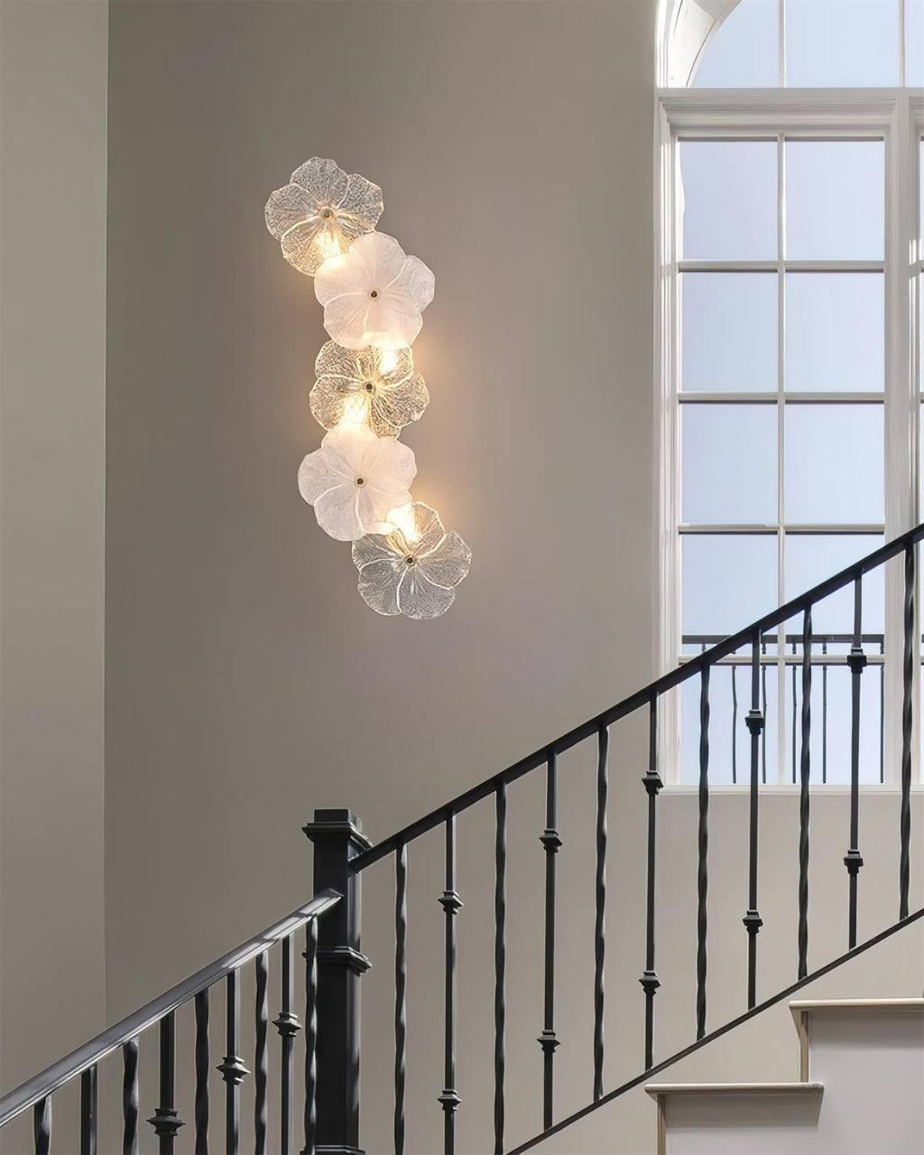 Lampada da parete floreale Givelle | Fioriscas