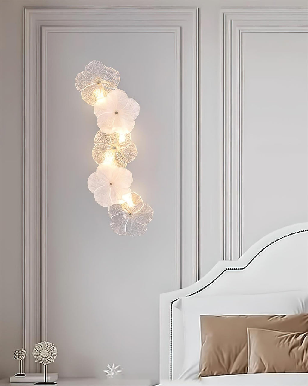 Lampada da parete floreale Givelle | Fioriscas