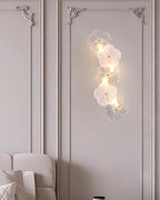 Lampada da parete floreale Givelle | Fioriscas