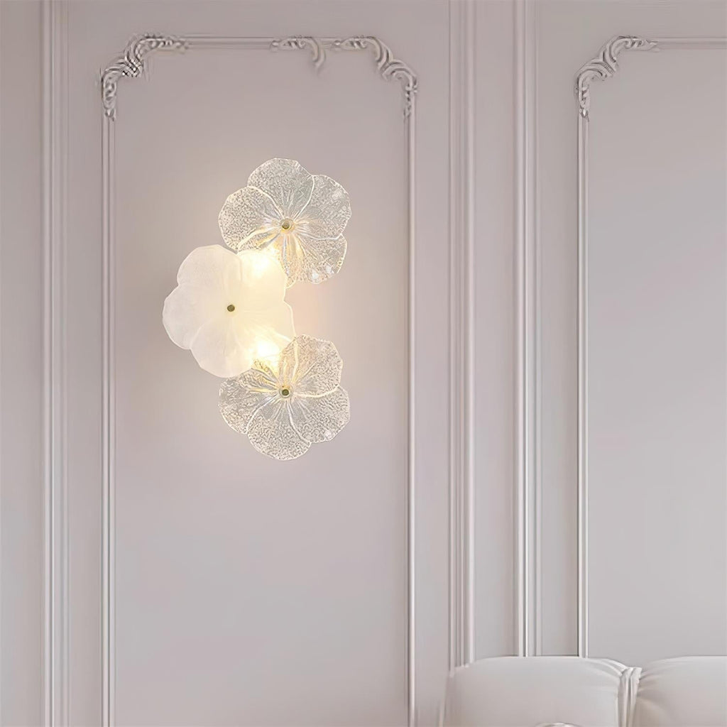 Lampada da parete floreale Givelle | Fioriscas
