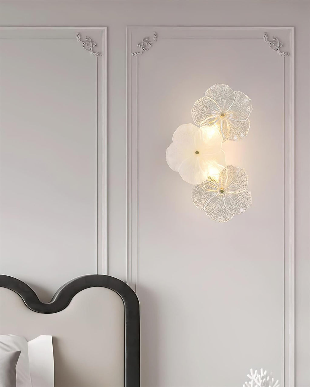Lampada da parete floreale Givelle | Fioriscas