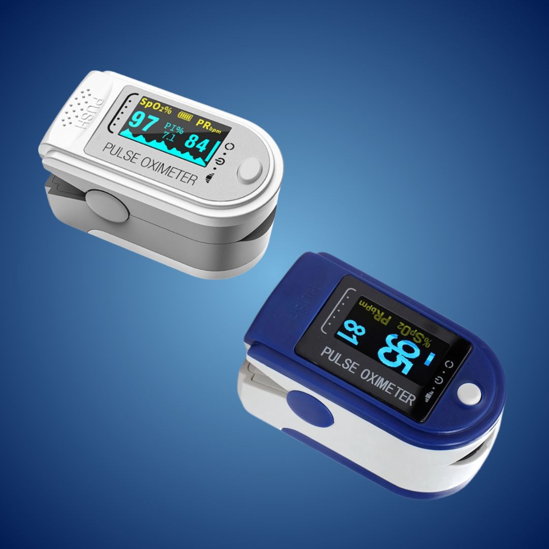 OxiSense-Gesundheitstracker für den Finger mit OLED-Display
