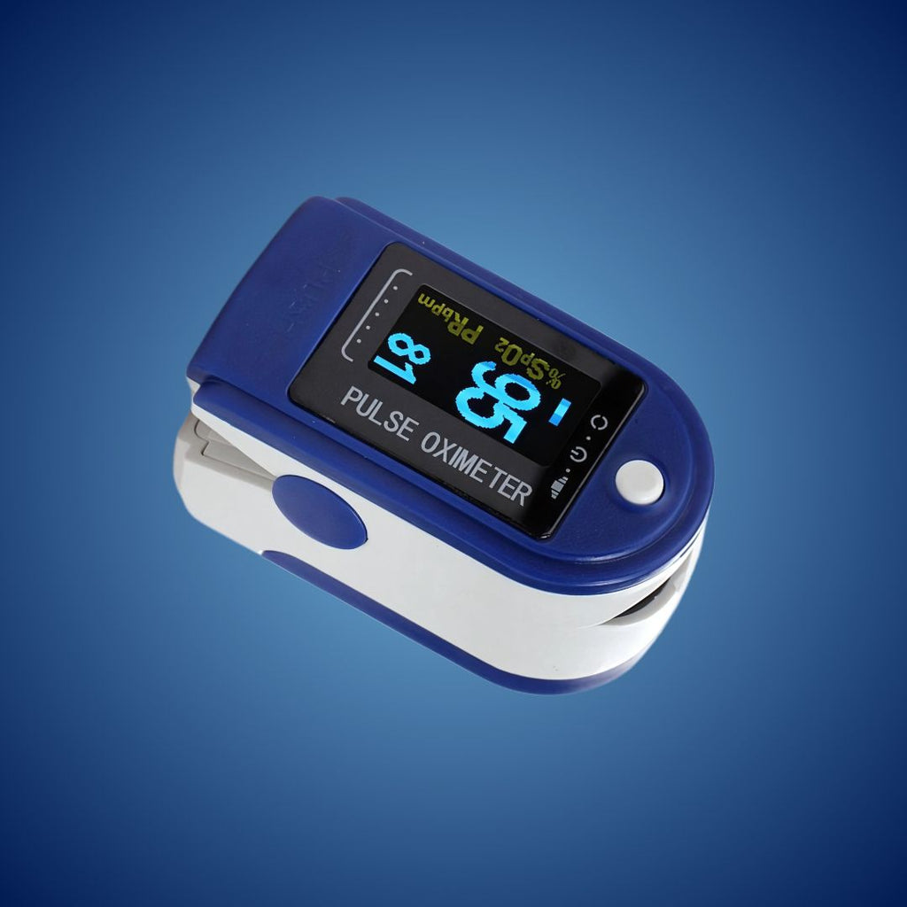 OxiSense-Gesundheitstracker für den Finger mit OLED-Display