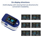 OxiSense-Gesundheitstracker für den Finger mit OLED-Display