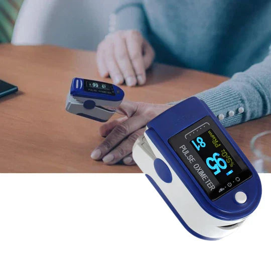 OxiSense-Gesundheitstracker für den Finger mit OLED-Display