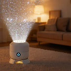 LED Wave Projector Light for a Calming Bedroom Glow