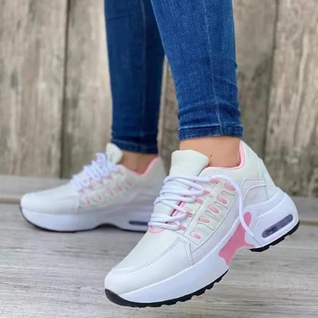 נעלי סניקרס VeloraStep AeroFlex Air-Sole, נוחות מרופדת לכל יום