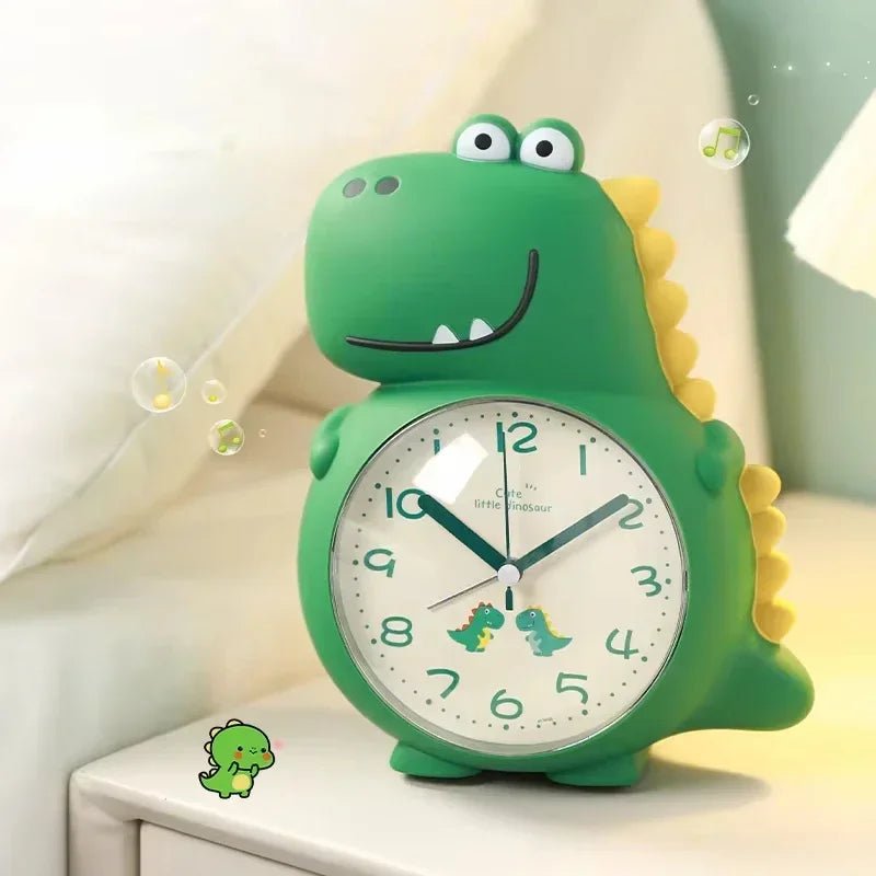 Dinosauří budík s jemným světlem pro buzení dětí - Fioriscas