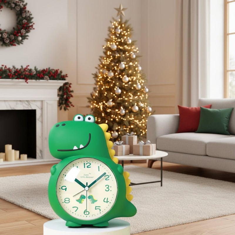 Dinosauří budík s jemným světlem pro buzení dětí - Fioriscas
