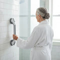 Secure Suction Shower Grab Bar for Safe Bathroom Support | Fioriscas