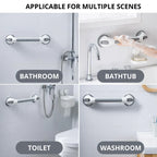 Secure Suction Shower Grab Bar for Safe Bathroom Support | Fioriscas