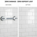 Secure Suction Shower Grab Bar for Safe Bathroom Support | Fioriscas