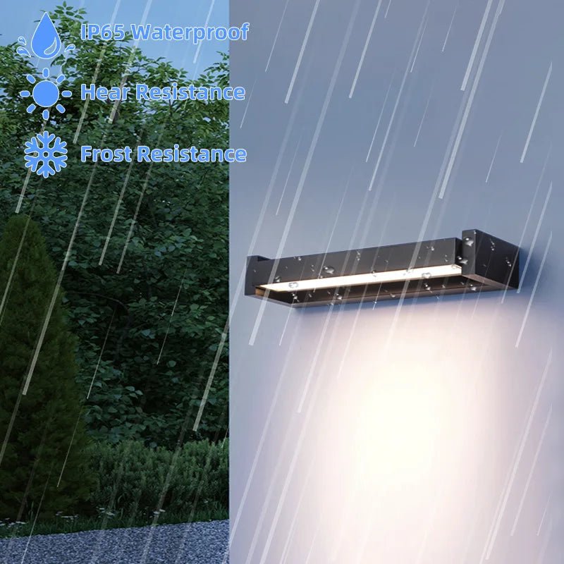 Luce da parete esterna LED regolabile e impermeabile - Fioriscas