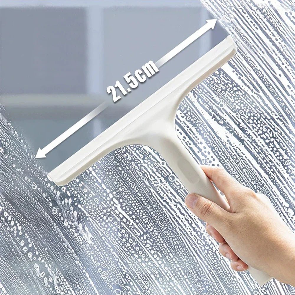 3-in-1 Window Cleaner with Integrated Sprayer and Microfiber Pad - Fioriscas