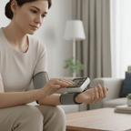 Polsino digitale per pressione sanguigna e frequenza cardiaca - Fioriscas