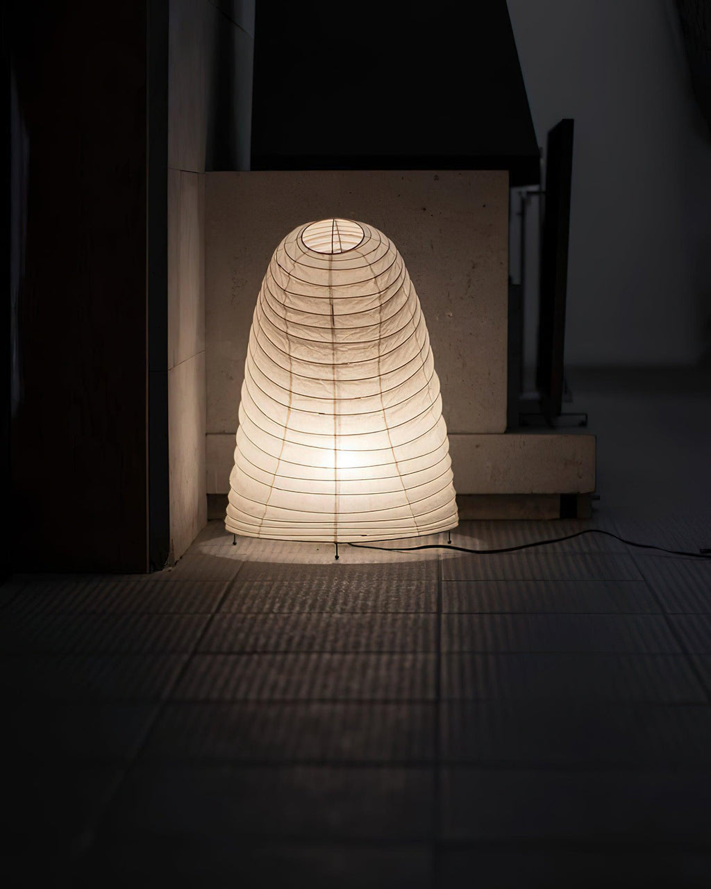 Shiori Glow Handmade Mulberry Paper Table Lamp Inspired By Japanese Lanterns