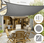 Water-repellent awning with UV protection for balcony, patio & garden - Fioriscas