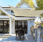 Water-repellent awning with UV protection for balcony, patio & garden - Fioriscas