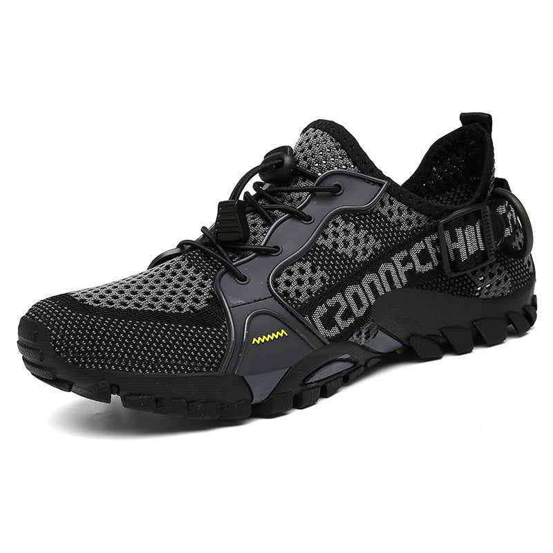 TerraStride Lightweight Hiking Shoes, Water-Repellent & Cushioned Support