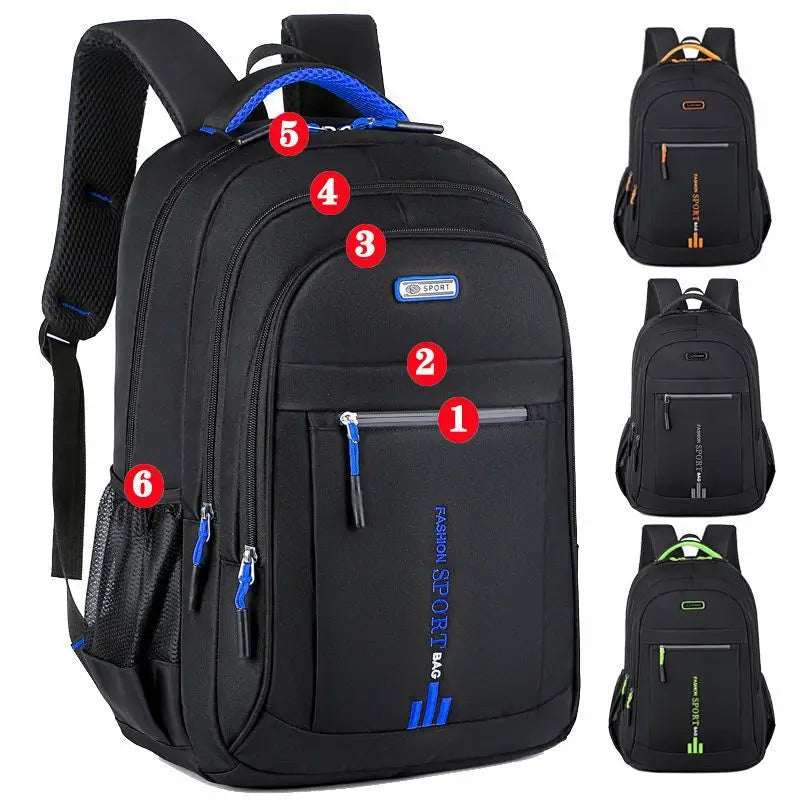 Mochila impermeable de Oxford para hombre, diseño Urb Vanguard delgado
