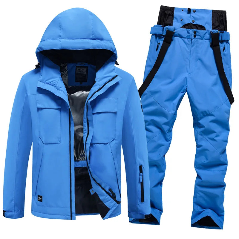 GlacierEdge Waterproof Snowsuit, Unisex Ski And Winter Wear To -30°C