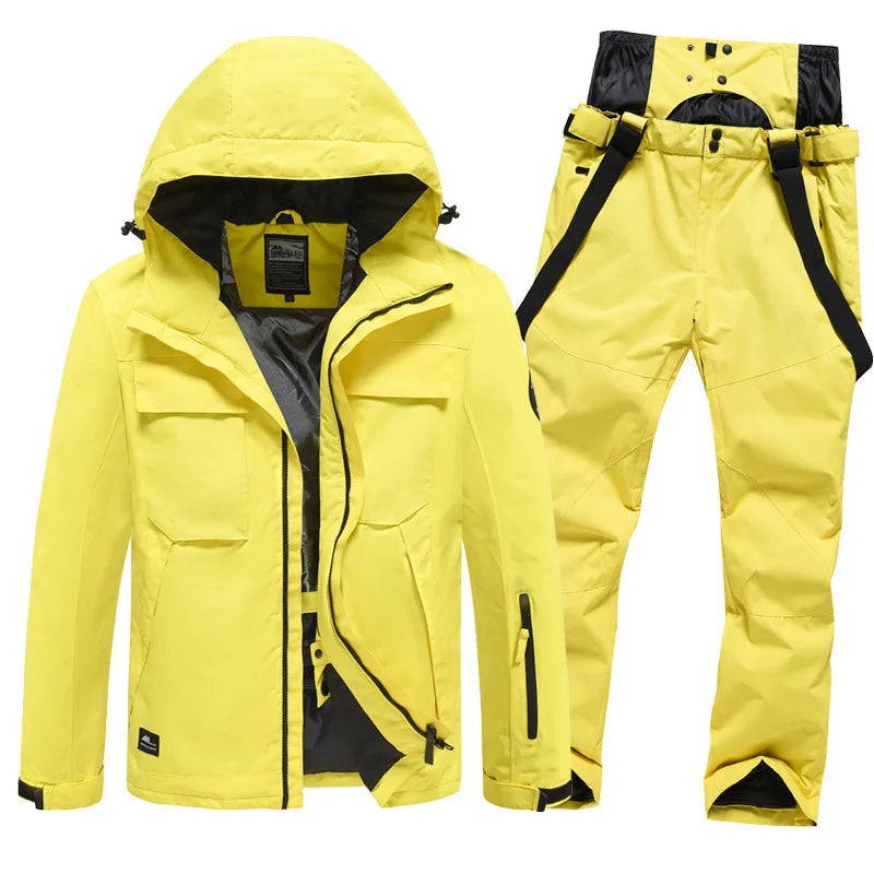 GlacierEdge Waterproof Snowsuit, Unisex Ski And Winter Wear To -30°C