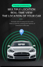 AeroTrace Mini Magnetic GPS Car Tracker With Real-Time Alerts