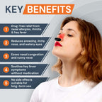 NexNose Red Light Nasal Device For Easier Breathing And Comfort
