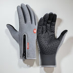 Opvarmede touchscreen-handsker til vintercykling, skiløb og vandreture