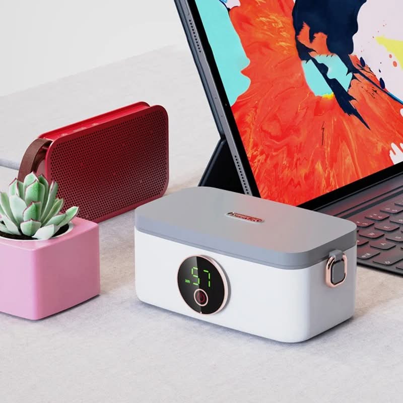 外出先でも温かい食事を楽しめる、充電式＆コードレス - Fioriscas