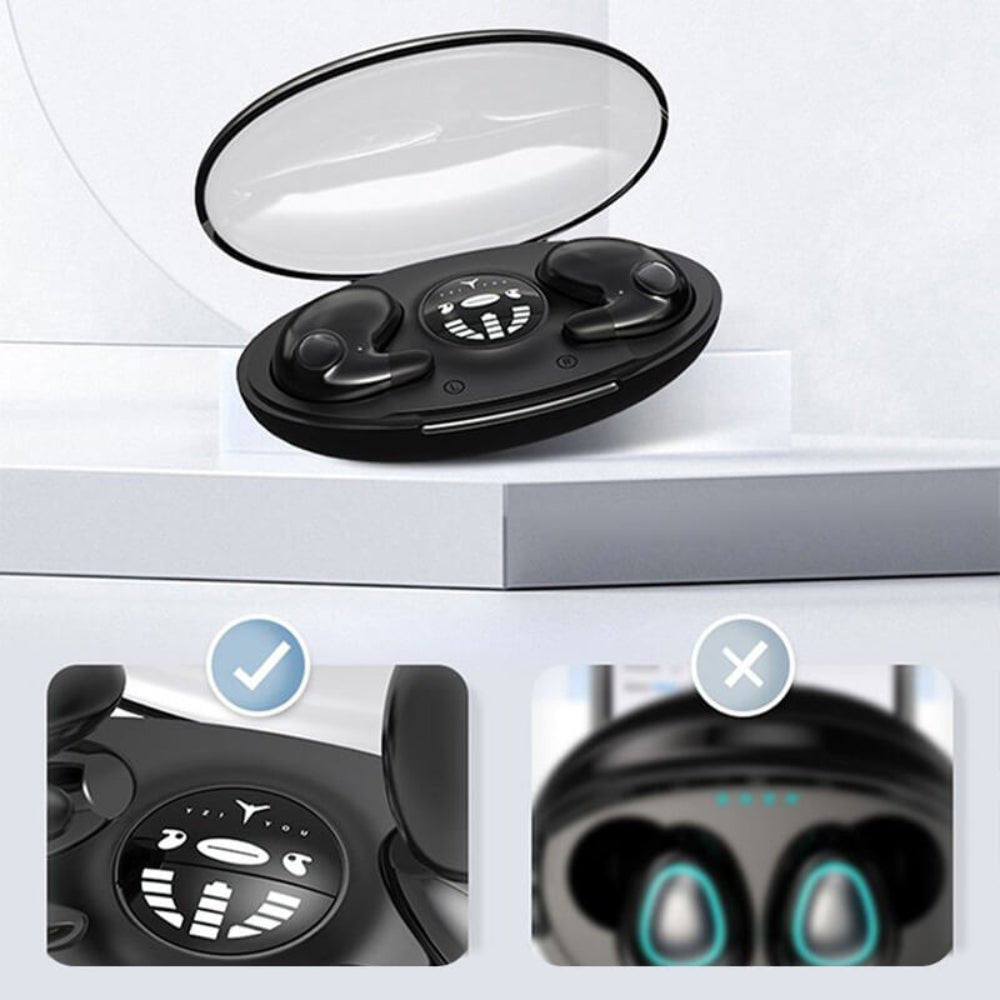 Bluetooth Earbuds, Waterproof And Noise-Reducing, Up To 24-Hour Playback