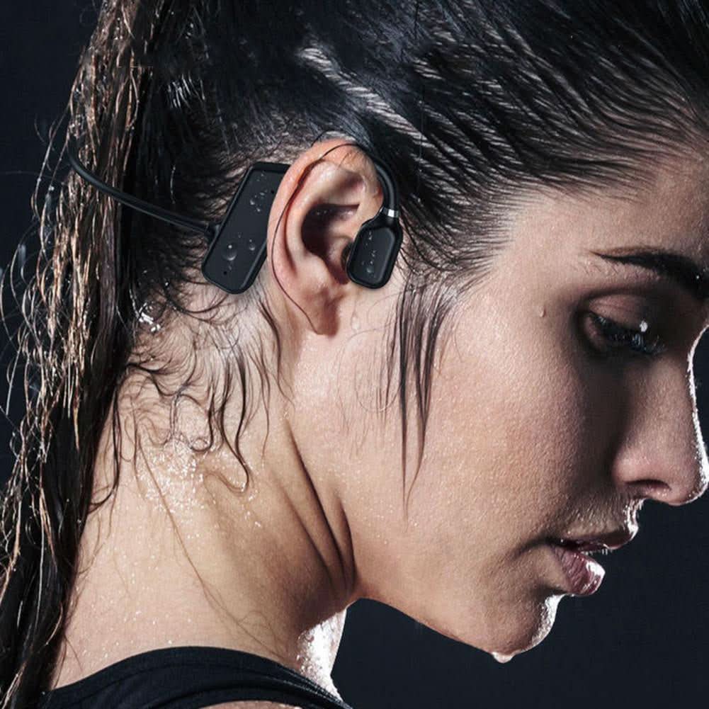 Auriculares inalámbricos Sonicflow con conducción ósea nítida para corredores | Fioriscas