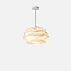 Lampada a sospensione in vetro, design floreale a rosario, Luminara