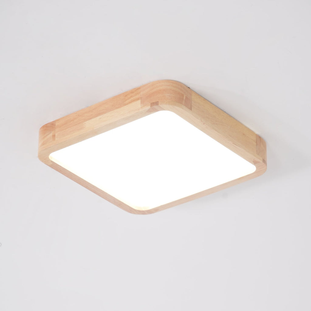 Hano træ geometrisk loftslampe | Fioriscas