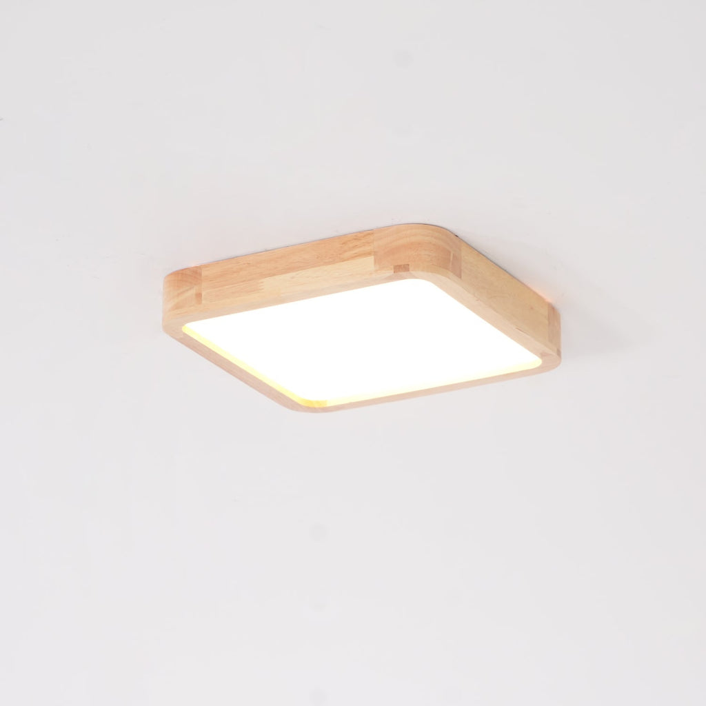 Hano træ geometrisk loftslampe | Fioriscas