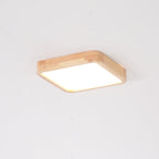 Hano træ geometrisk loftslampe | Fioriscas