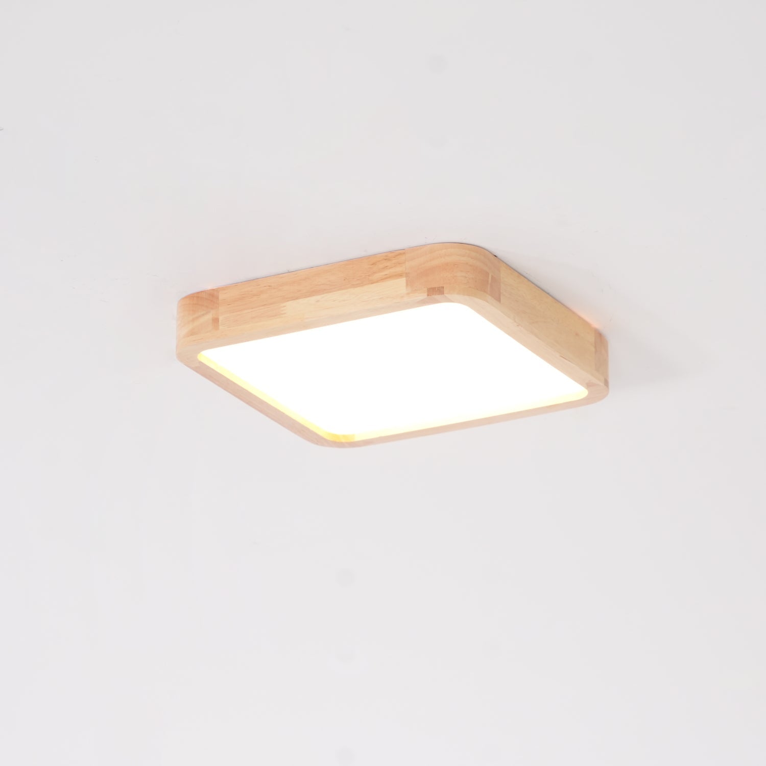 Hano træ geometrisk loftslampe | Fioriscas