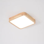 Hano træ geometrisk loftslampe | Fioriscas