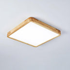 Hano træ geometrisk loftslampe | Fioriscas