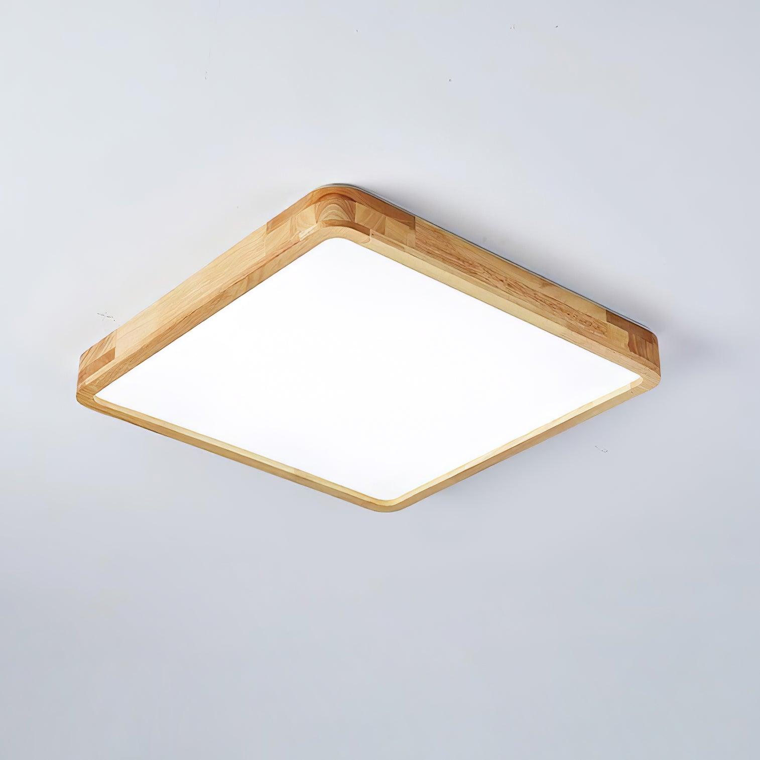 Hano træ geometrisk loftslampe | Fioriscas