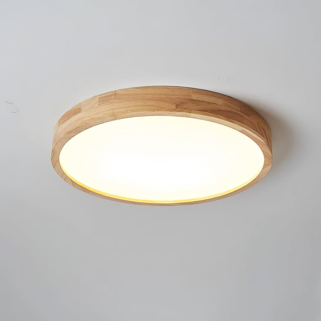 Hano træ geometrisk loftslampe | Fioriscas
