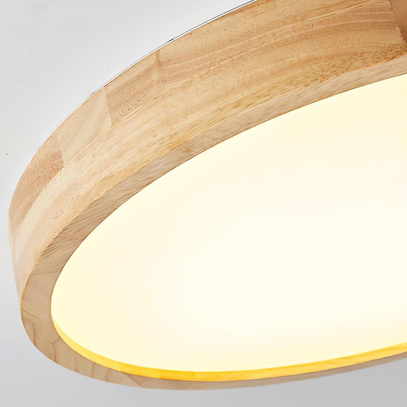 Hano træ geometrisk loftslampe | Fioriscas